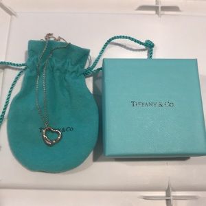 Tiffany & Co. Elsa Peretti Open Heart Necklace